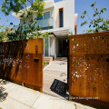 Corten Steel Laser Cut Gates